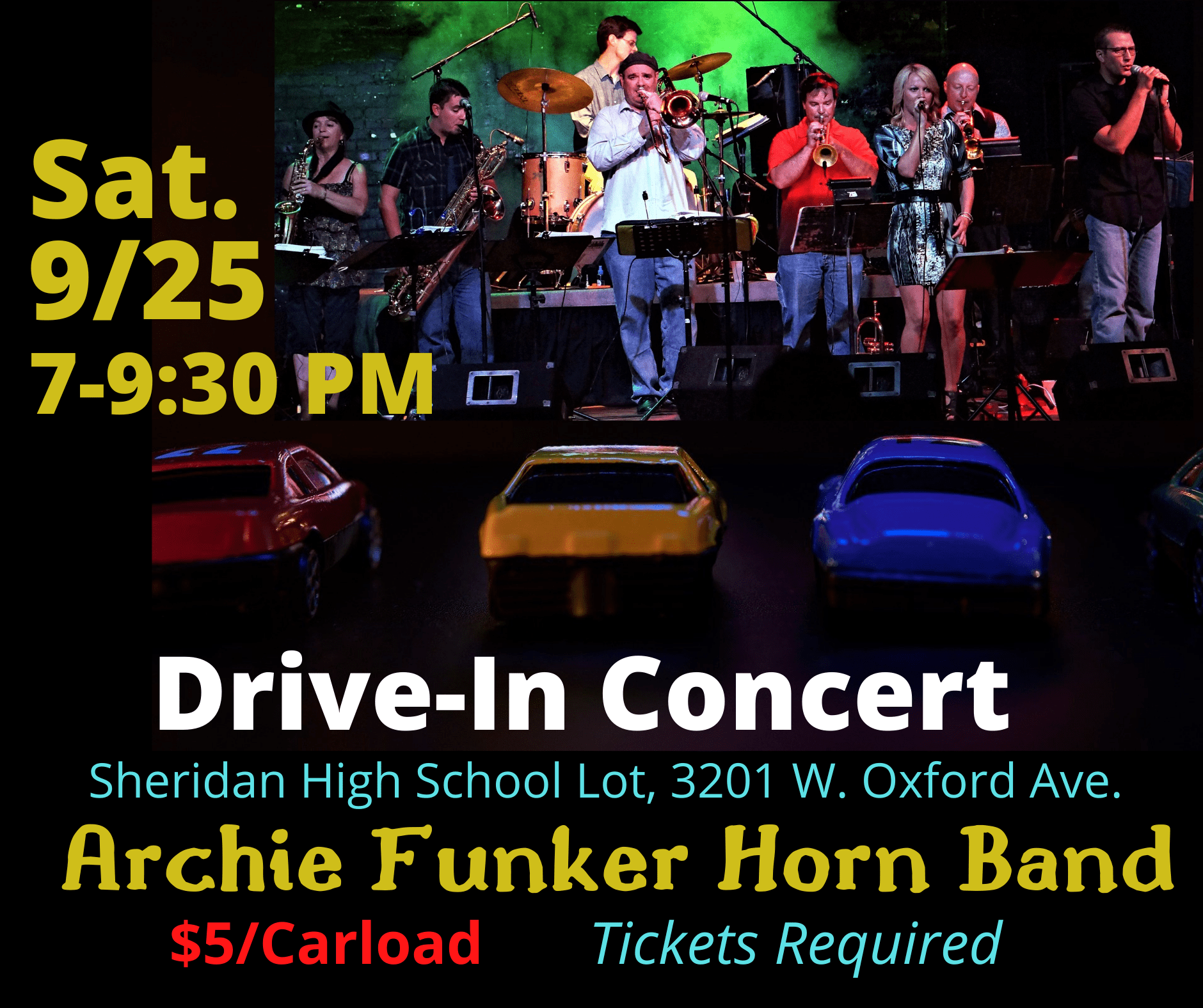 Sheridan Celebrates DriveIn Concert